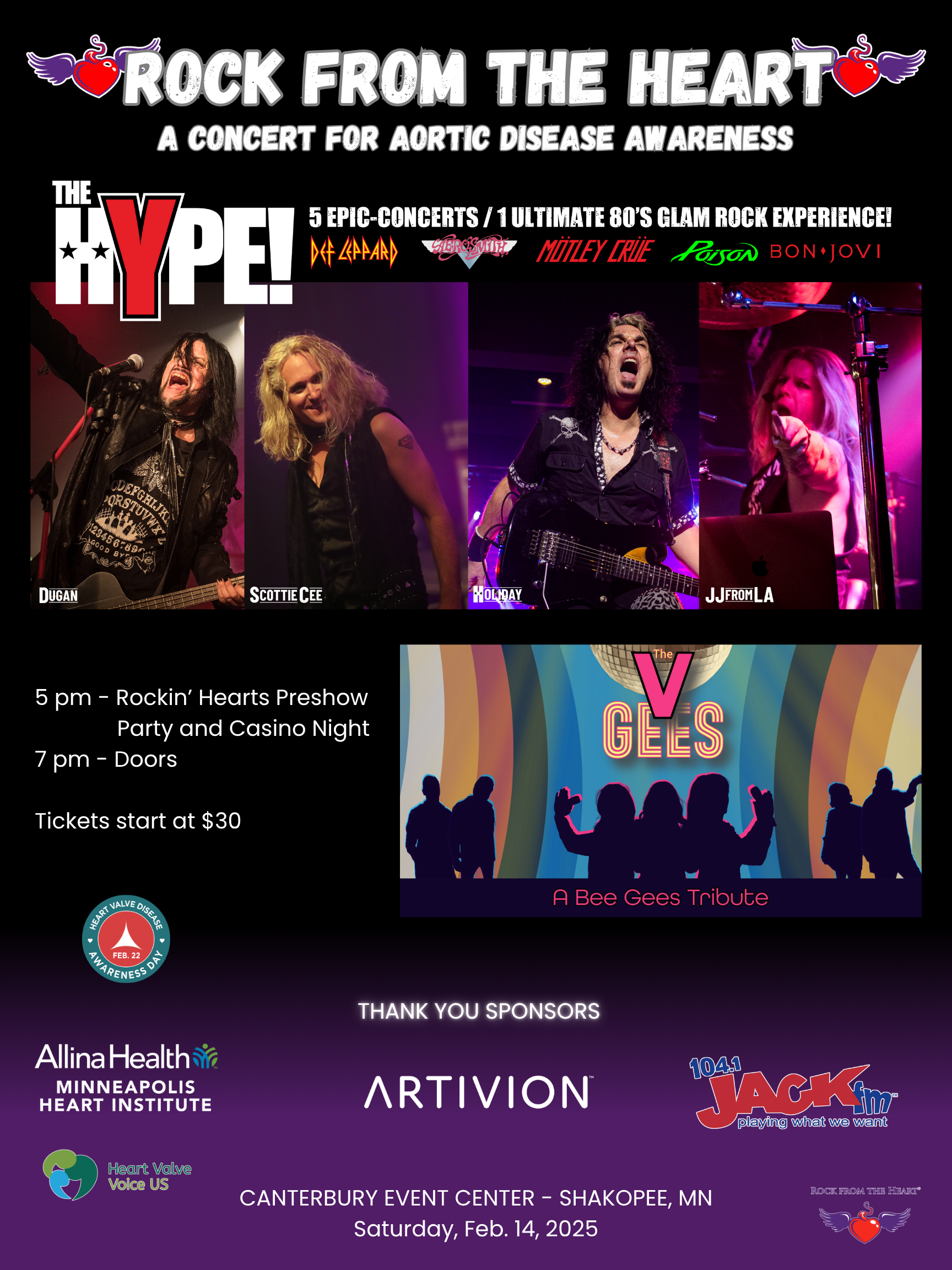 Rock from the Heart Unveils 2026 Aortic Ed Sessions and Benefit